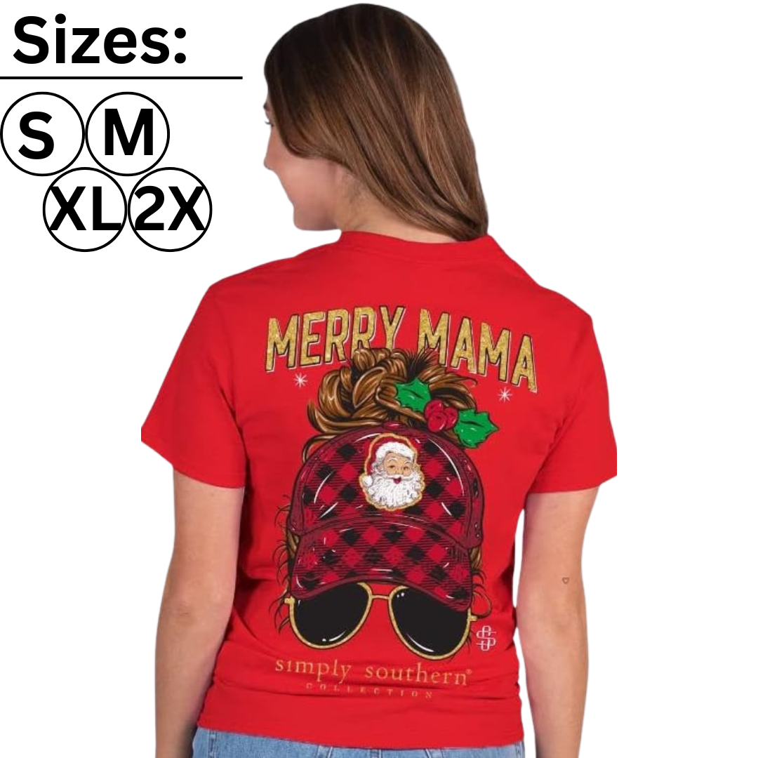 Merry Mama - Messy Bun - SS - Adult T-Shirt