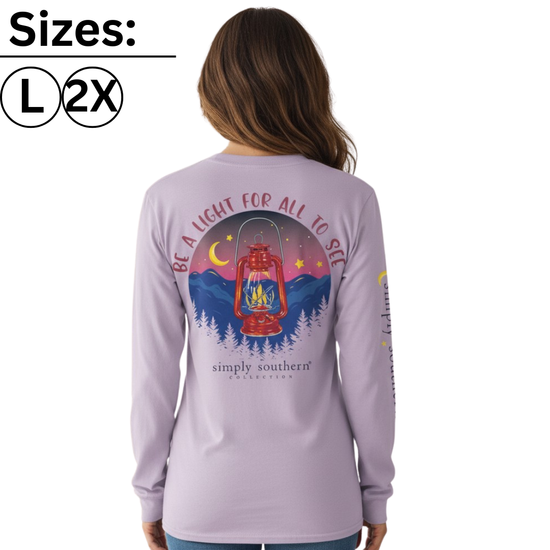 Be A Light For All To See - Lantern - SS - Adult Long Sleeve