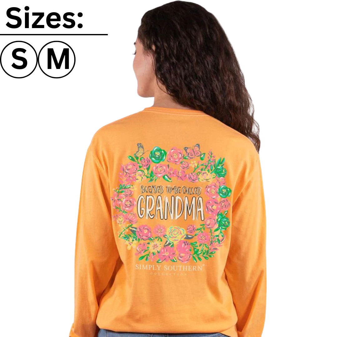 Blessed To Be Called Grandma - SS - Adult Long Sleeve