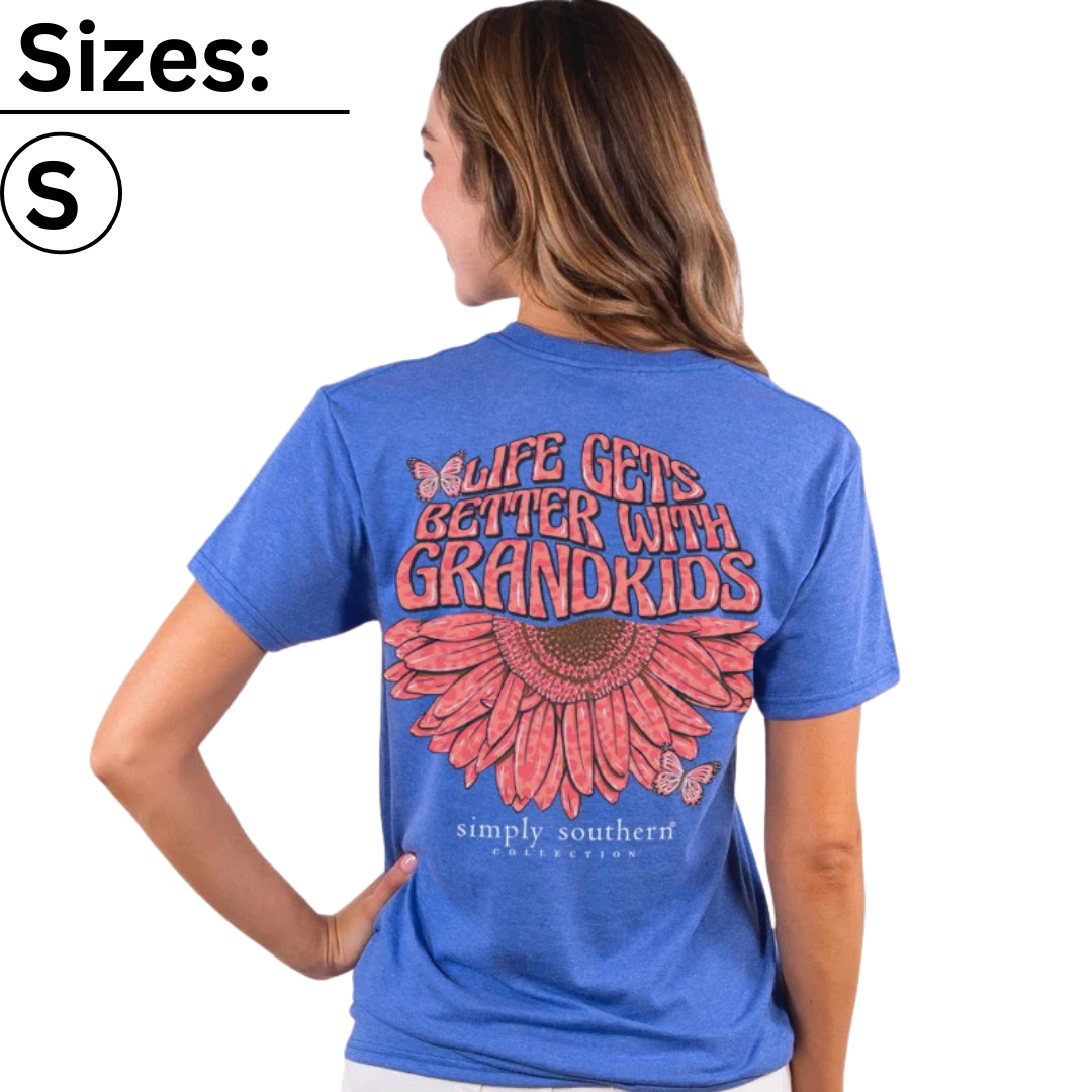 Life Gets Better With Grandkids - SS - Adult T-Shirt
