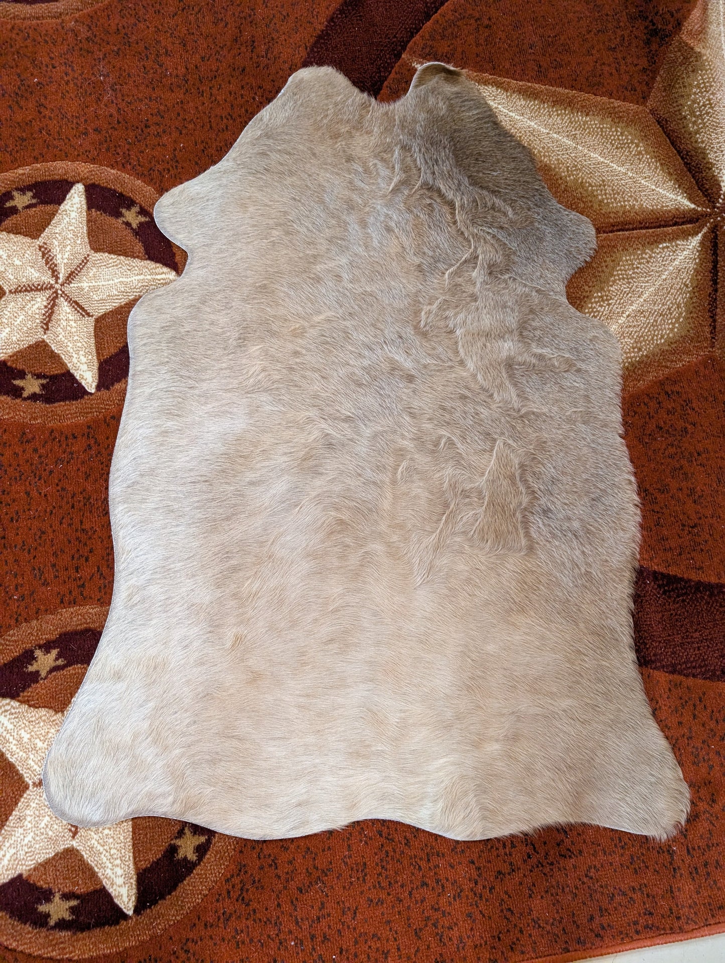 Small Genuine Cowhide – One-of-a-Kind Decor Piece