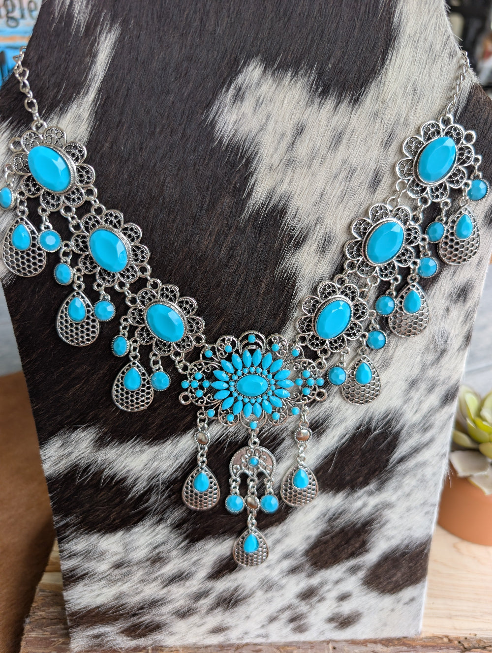 Summer Bohemian Western Necklace – Lightweight Cowgirl Jewelry