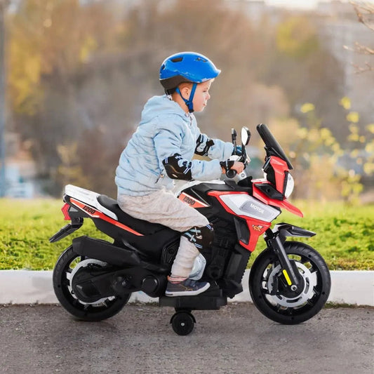 TOBBI 12V Electric Kids Off-Road Motorcycle