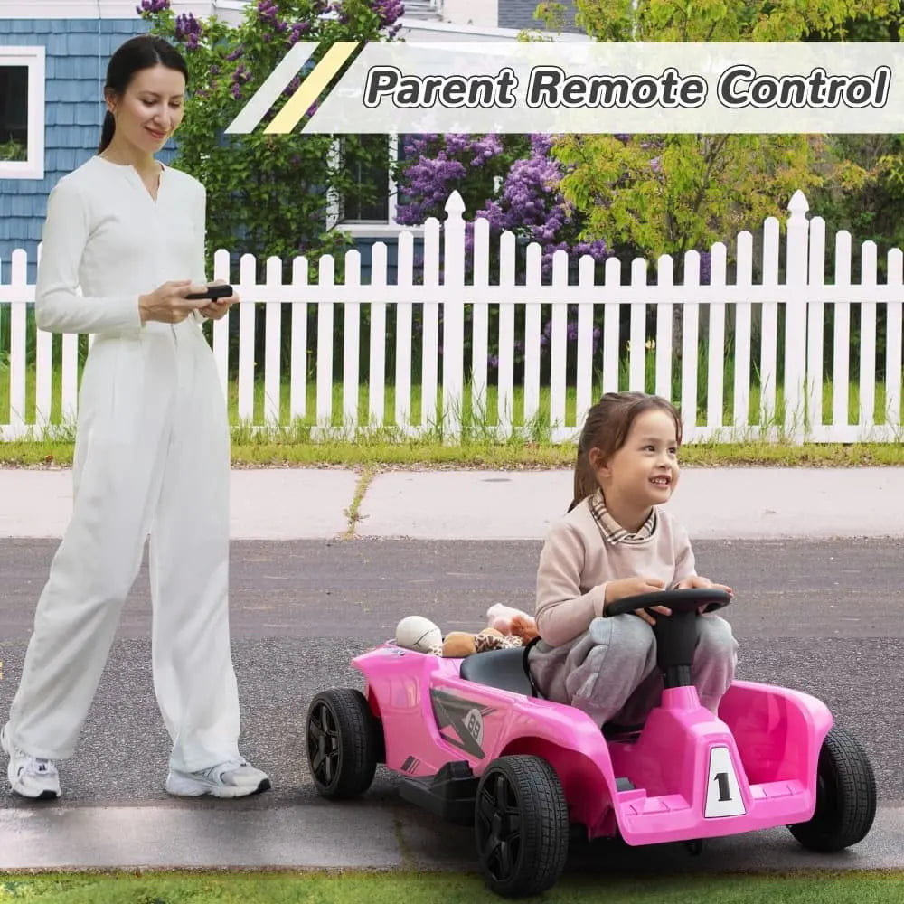 TOBBI 24V Electric 2-Seater Family Ride-On Car