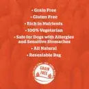 Tickled Pet Sweet Potato Strips Chewy Rawhide Alternative | Dog Treats
