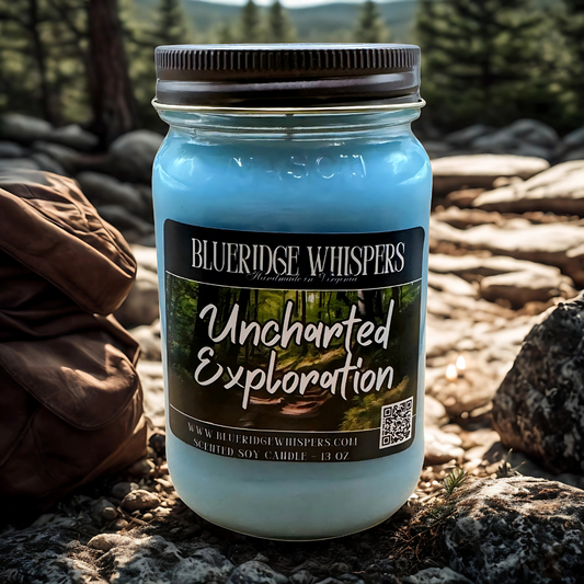 Uncharted Exploration | 16 oz Mason Jar