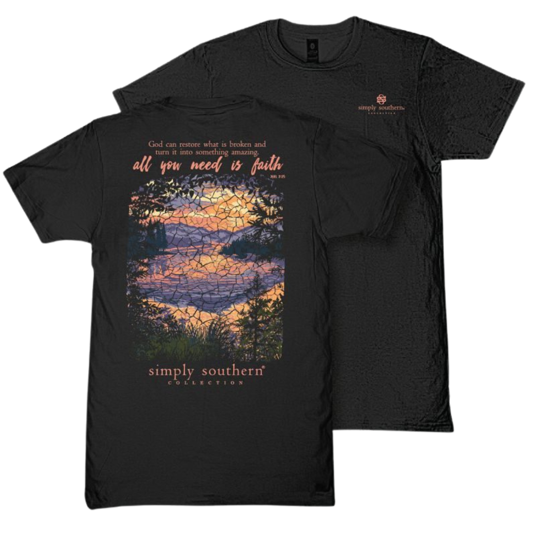All You Need is Faith - Amazing - Mountains - F26 - SS - YOUTH T-Shirt
