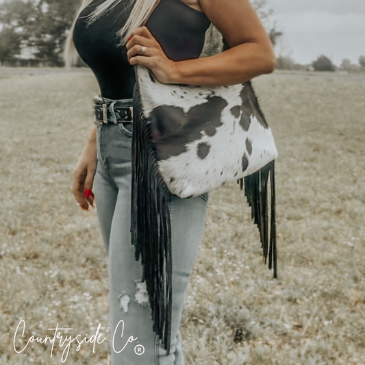 Victoria Cowhide Purse by Countryside Co.