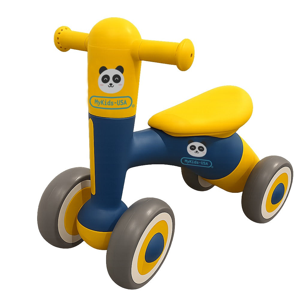 MyKids-USA Adjustable Balance Bike for Toddlers – Lightweight Frame, EVA Wheels, for Ages 18 Months–3 Years