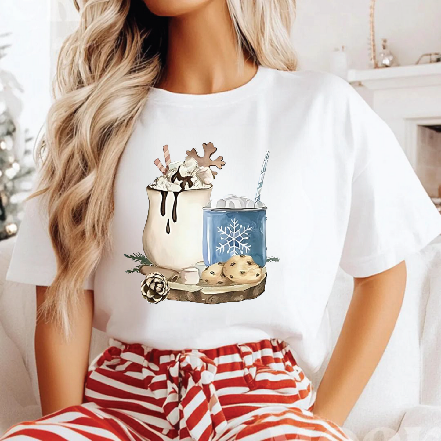 Hot Chocolate And Cookies Tees