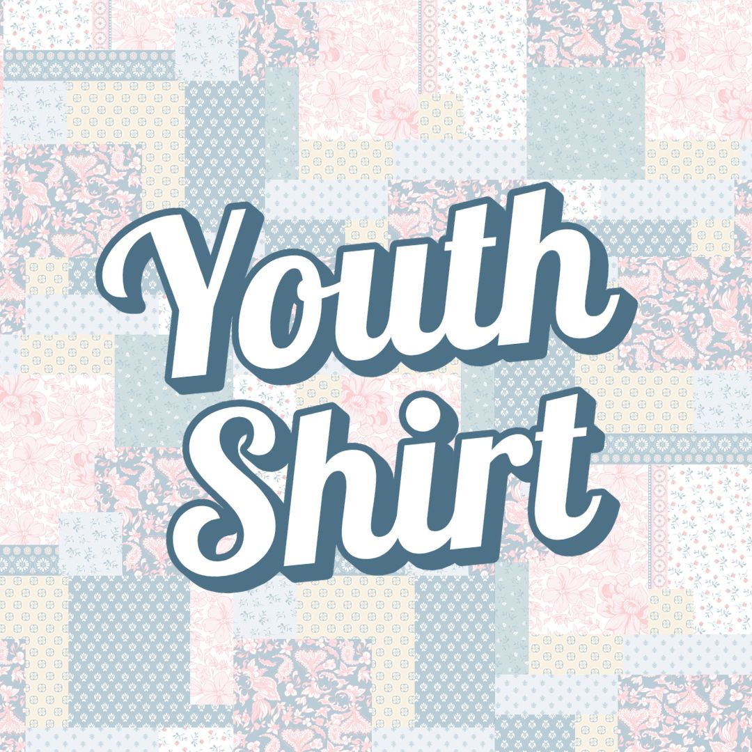Let Your Light Shine, For All To See - Matthew 5:16 - Fireflies - Flowers - Mason Jar - SS - F26 - YOUTH Long Sleeve
