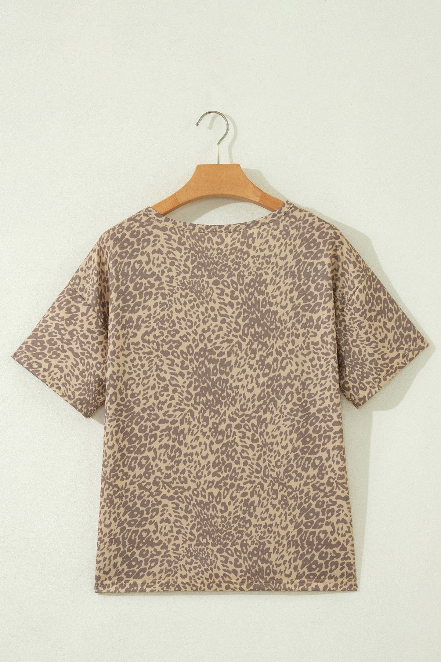 Leopard Retro Star Studded Short Sleeve Tee