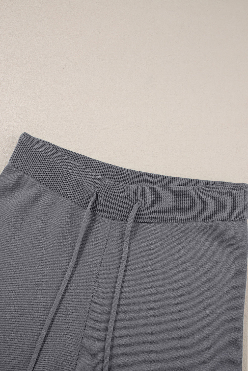 Colorblock 3/4 Sleeve Top and Drawstring Pants Set