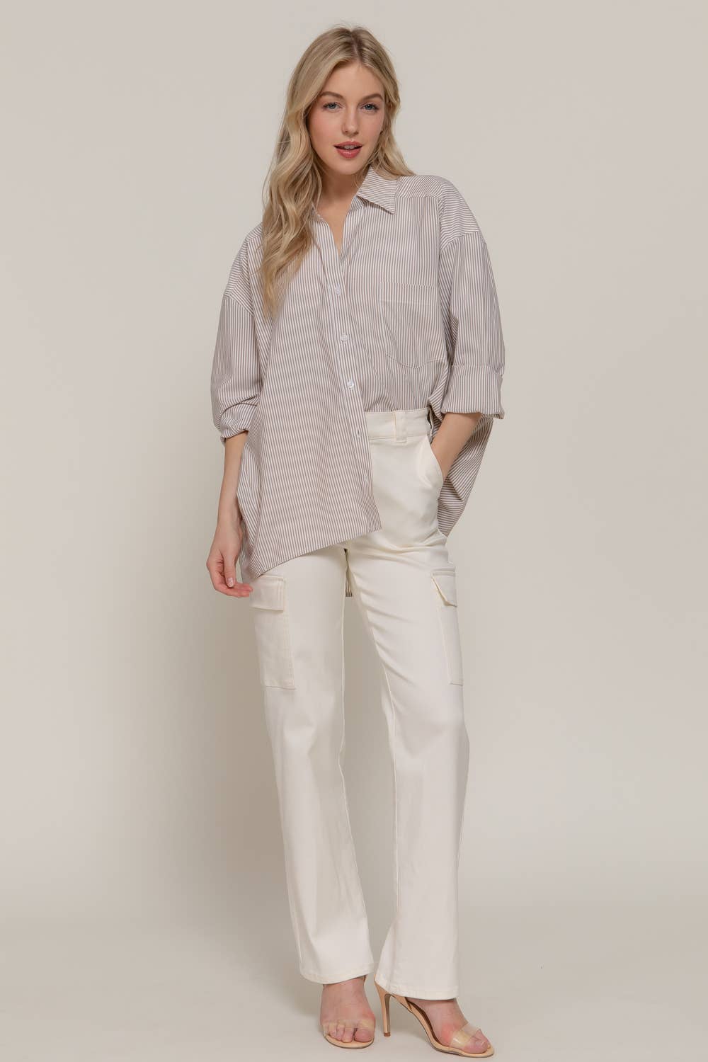 Acadia Long Sleeve Button Down Shirt