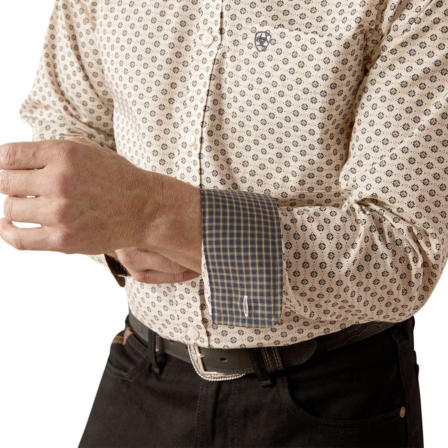 Ariat Men's Wrinkle Free Fraiser Longsleeve Fitted Shirt