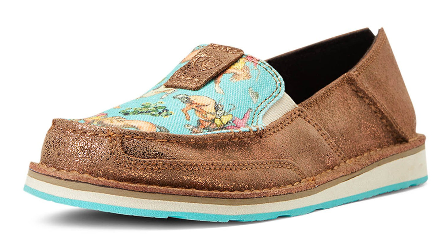 Ariat Women's Cruiser Slip-On Shoes – Comfortable, Lightweight Moc Toe Casual Shoes for Everyday Wear