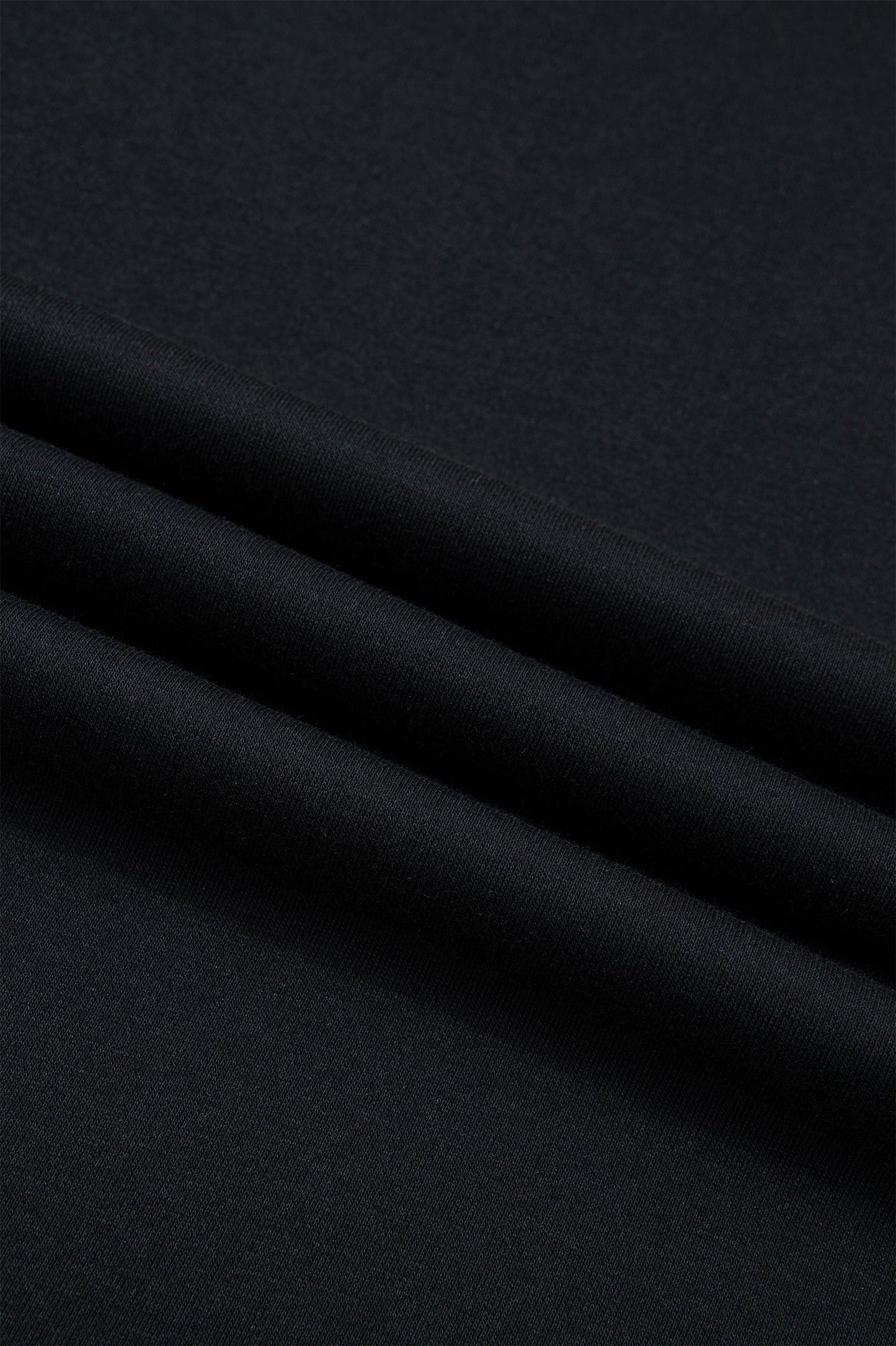 Solid Drop Shoulder Long Sleeve Top