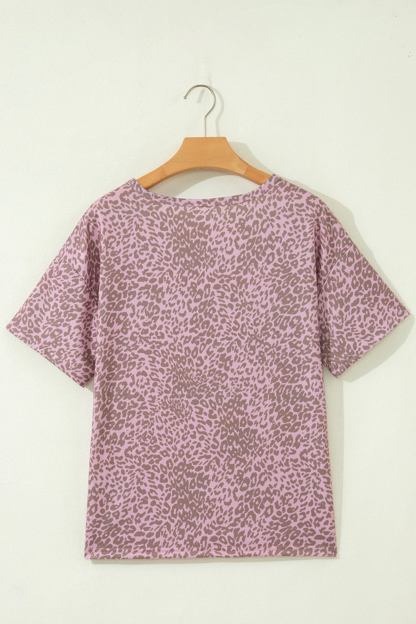 Leopard Retro Star Studded Short Sleeve Tee