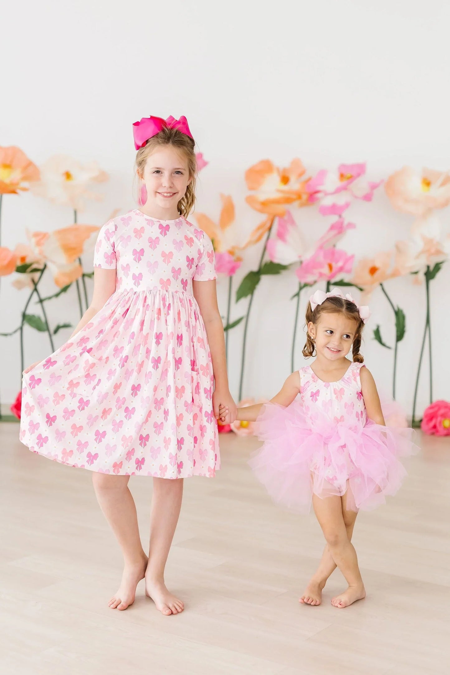 Mila & Rose: Bow Beauty Pocket Twirl Dress