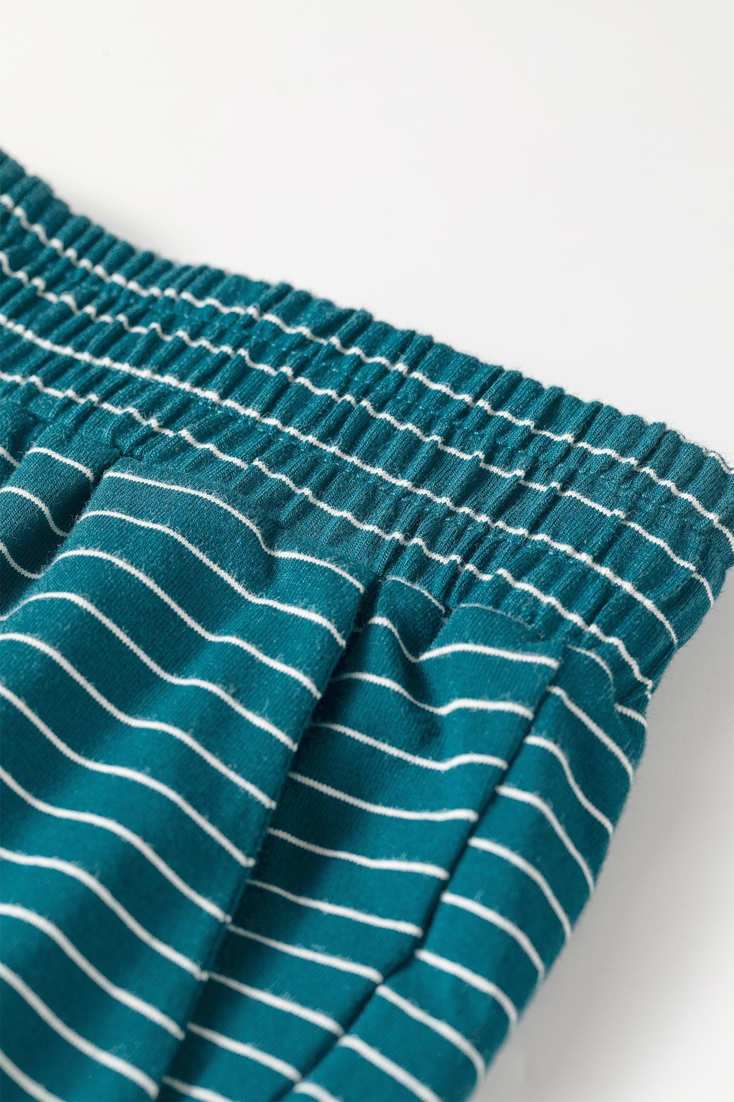 Stripe Drop Shoulder Long Sleeve Top & Pants Set