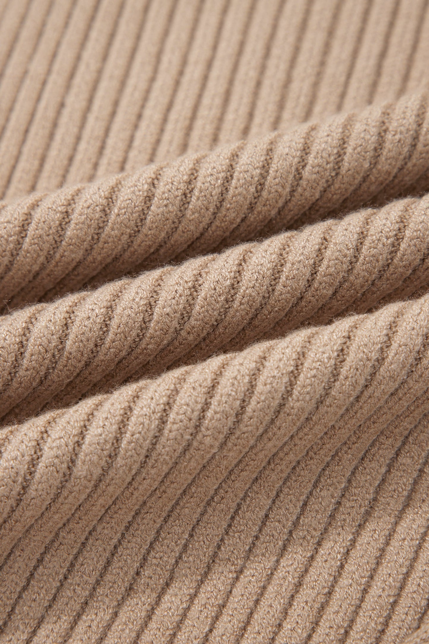 Western Horseshoe Ribbed Knit Sweater Top
