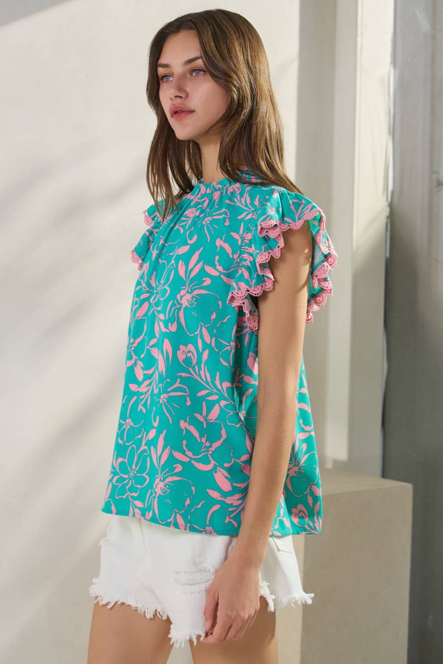 Cotton Candy Printed Top