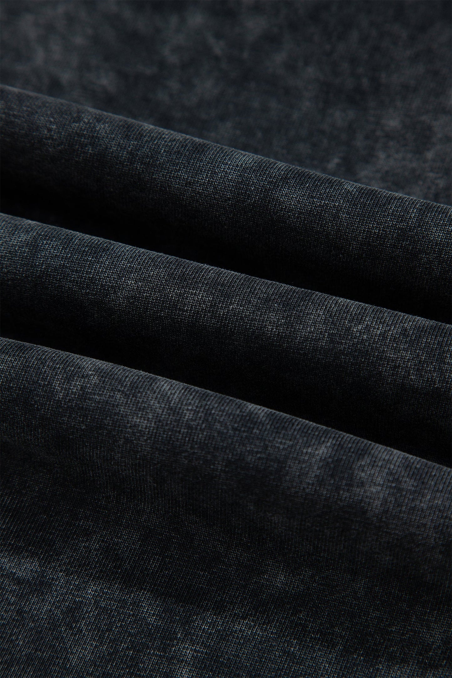 Mineral Wash Raw Seam Drawstring Waist Barrel Pants
