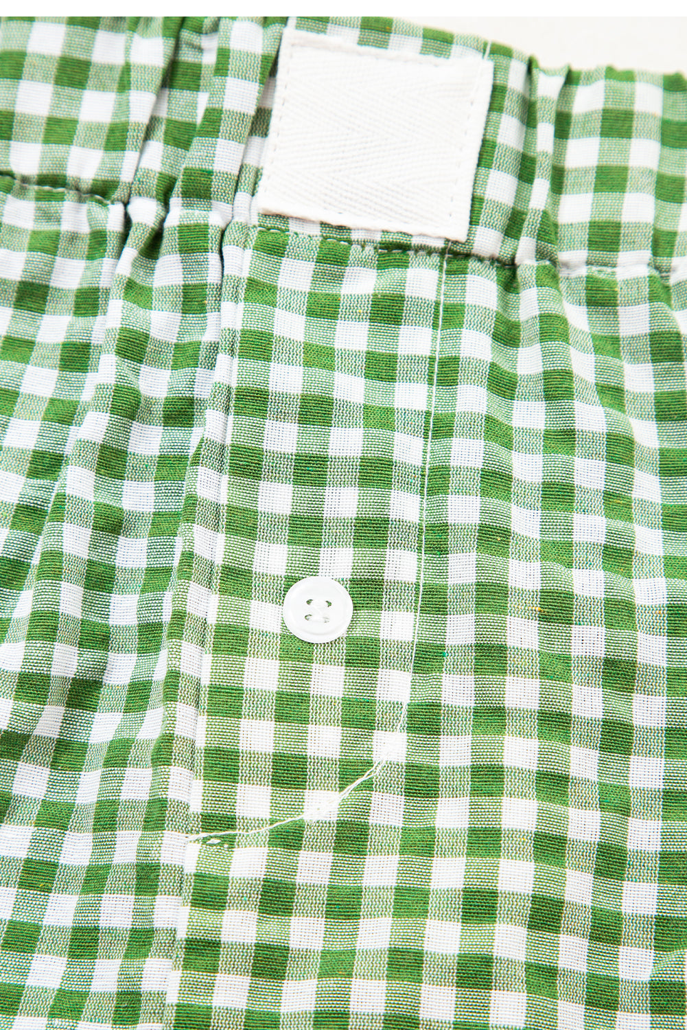 Gingham High Waist Shorts