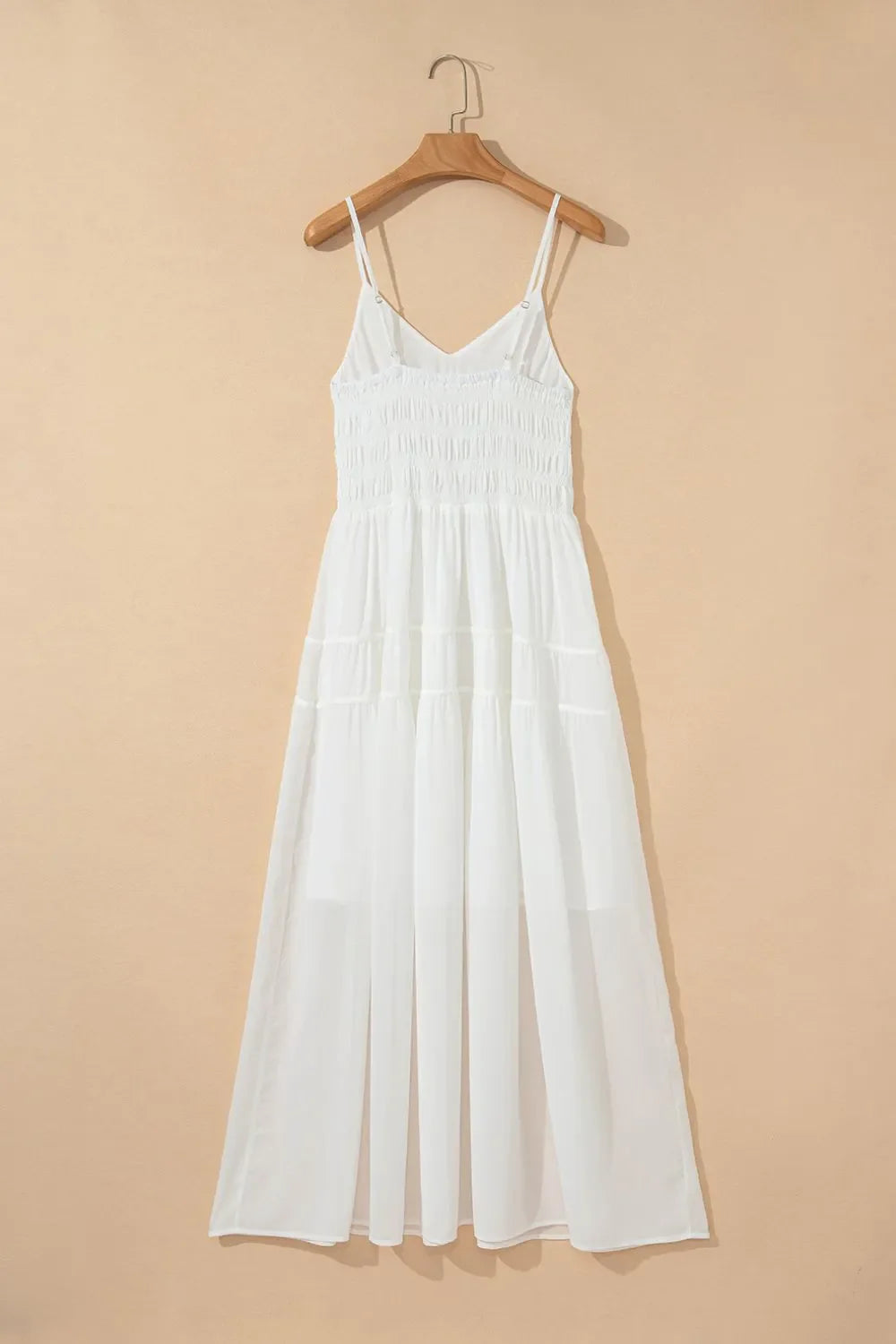 V-Neck High Waist Cami Dress