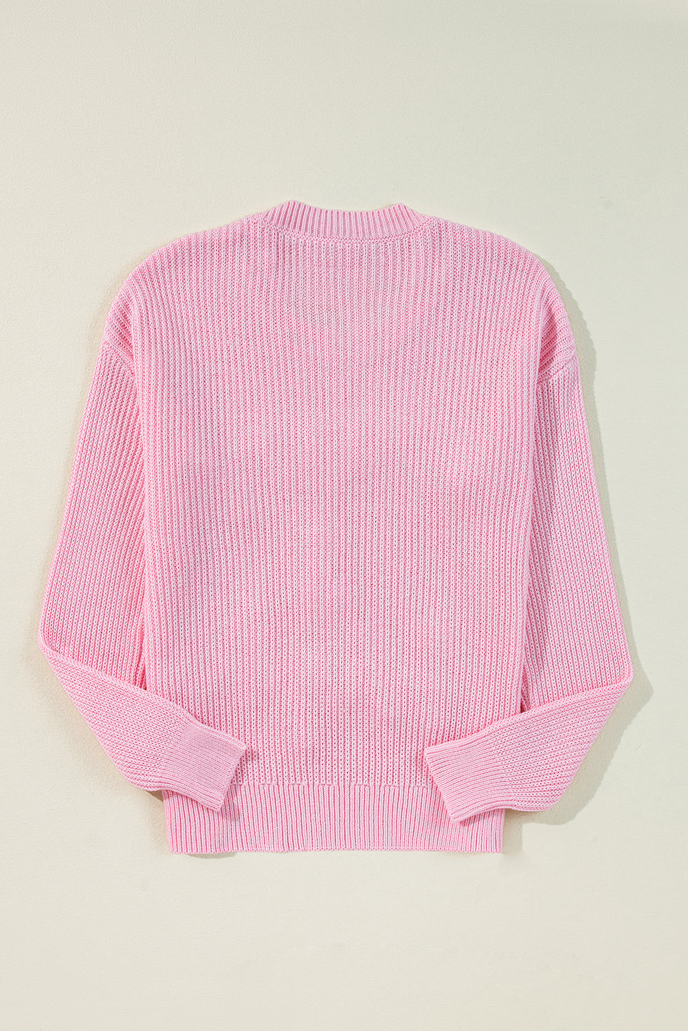 Christmas Merry & Bright Waffle Knit Sweater