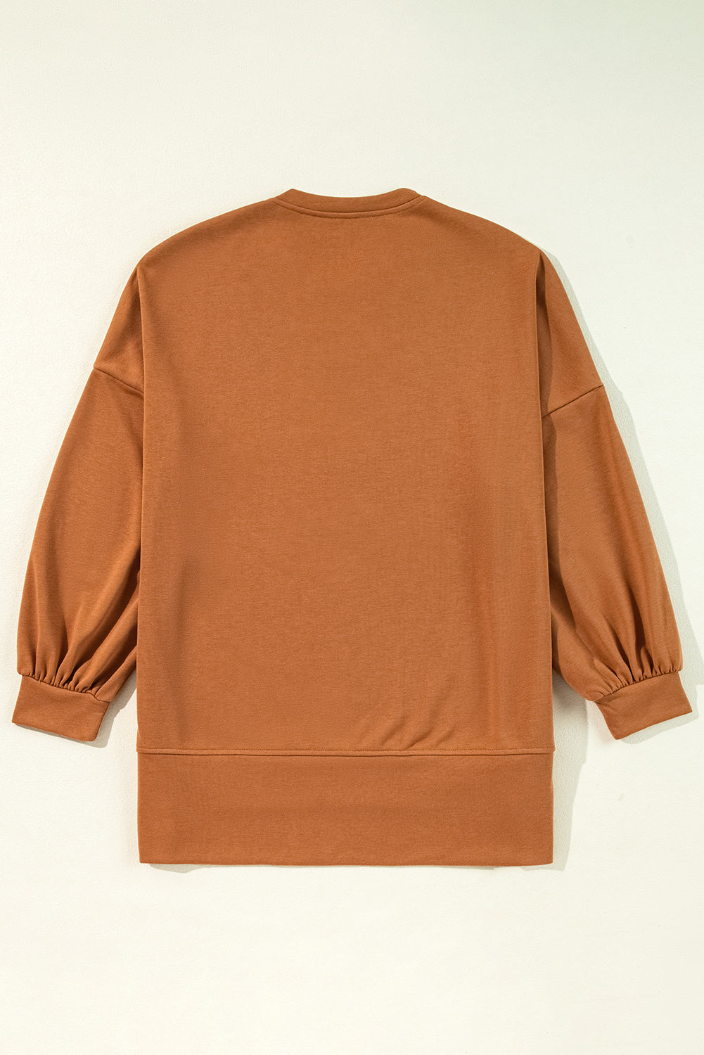 Happy Halloween Sequin Graphic Long Sleeve Top