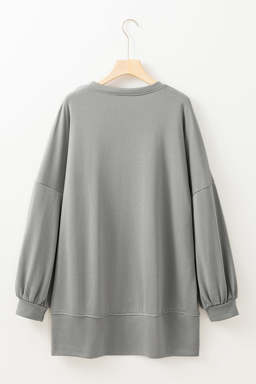 Happy Halloween Sequin Graphic Long Sleeve Top
