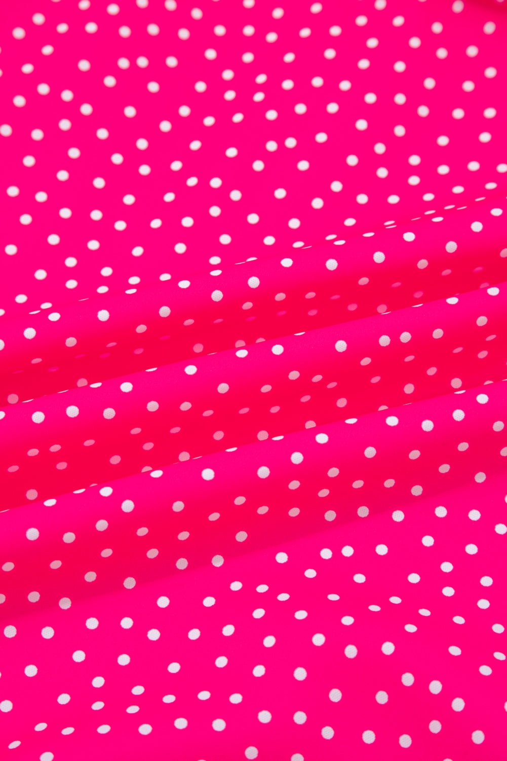Plus Size Polka Dot V-Neck Midi Dress