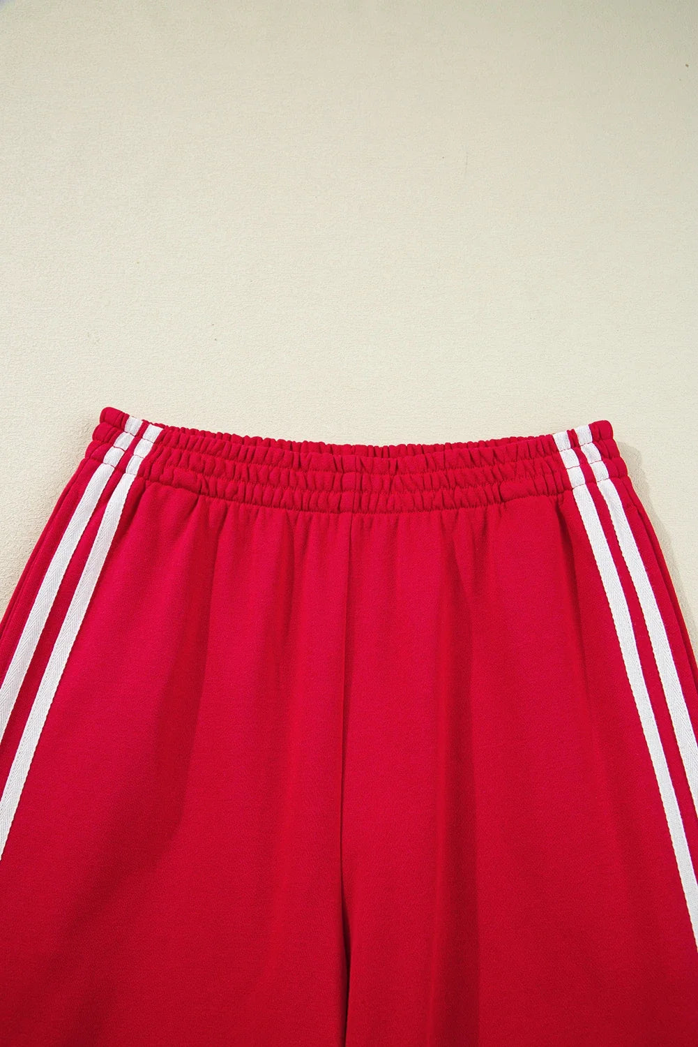 Varsity Stripe Crewneck Pullover & Sweatpants Set
