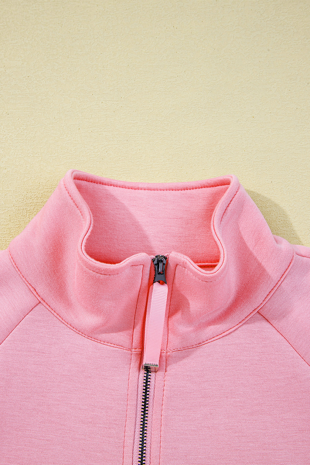 Solid Half Zip Pullover and Mini Skort Set