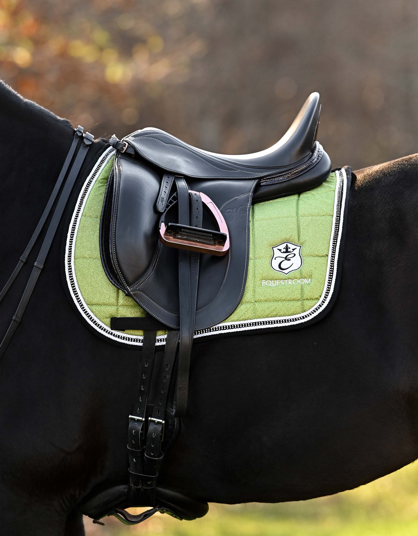 Lemongrass Saddle Pad Set