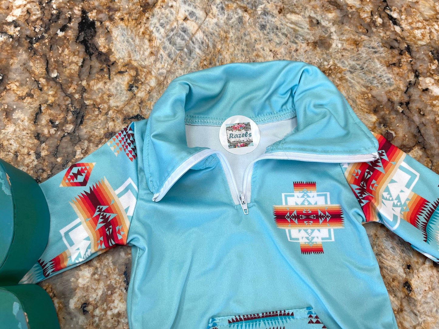 Kids Western Pullover – Southwestern Quarter Zip Sweatshirt, Cowboy Cowgirl Lightweight Sweatshirt Back to School