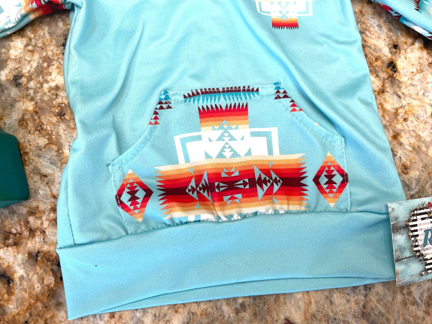 Kids Western Pullover – Southwestern Quarter Zip Sweatshirt, Cowboy Cowgirl Lightweight Sweatshirt Back to School
