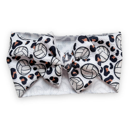 Volleyball Headwrap Bow