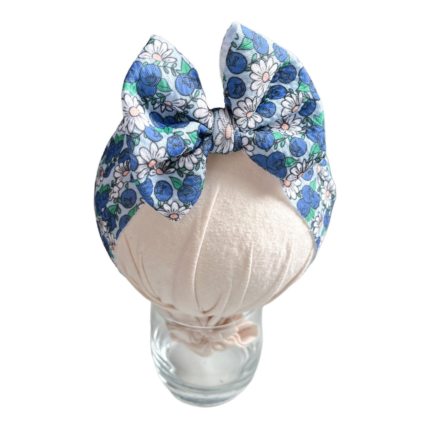 Blueberry Headwrap Bow