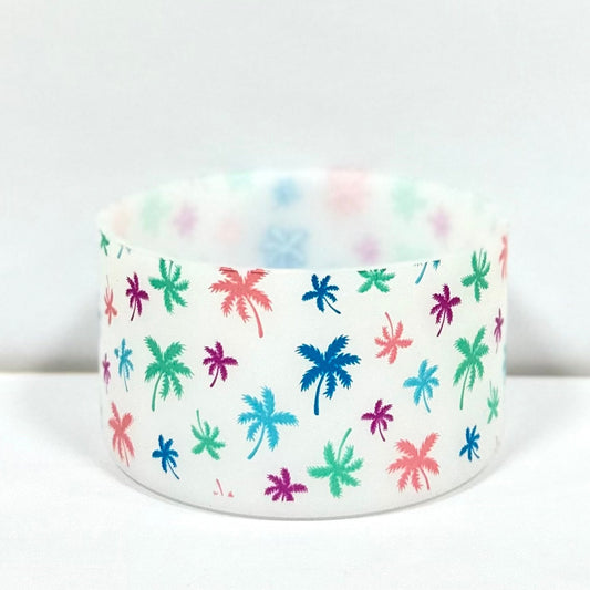 Meet Me Under The Palms Silicone Sleeve Boot Bumper for tumblers