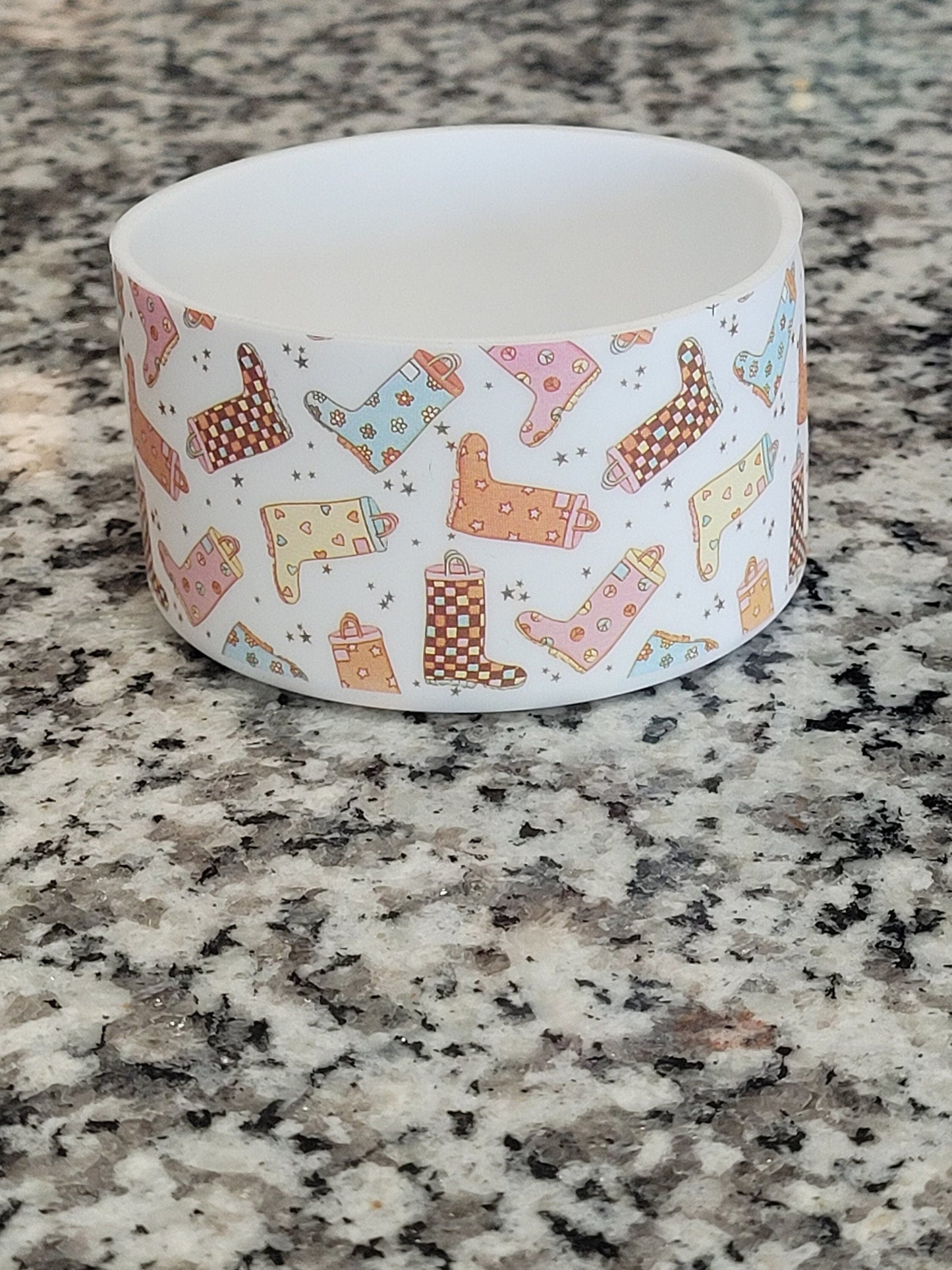 RainyDaysNSpring Silicone Boot Bumper Sleeve for tumblers