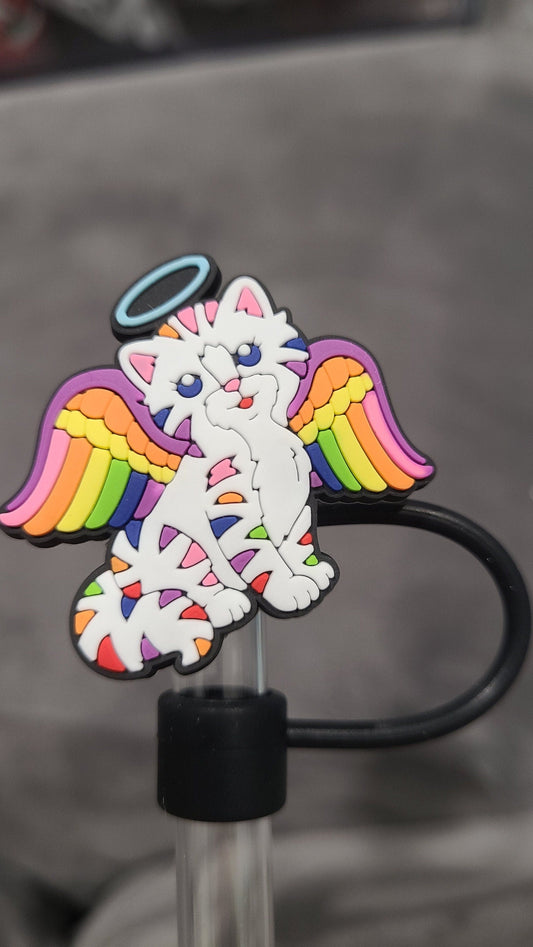 AngelCat Silicone Strawtopper for Tumblers