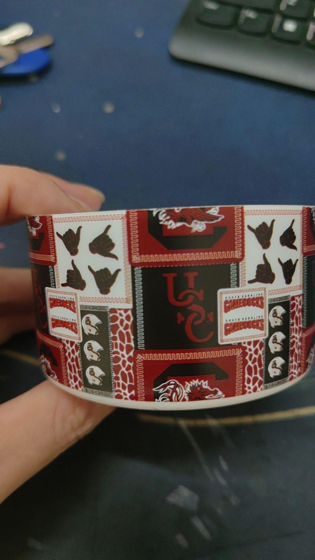 Gamecocks Silicone Boot Bumper Sleeve for Tumblers
