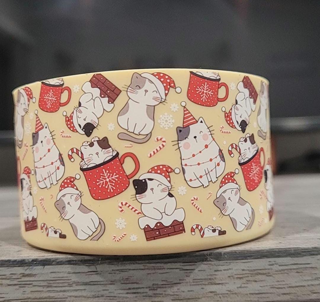 ChristmasCats Silicone Boot Bumper Sleeve for Tumblers
