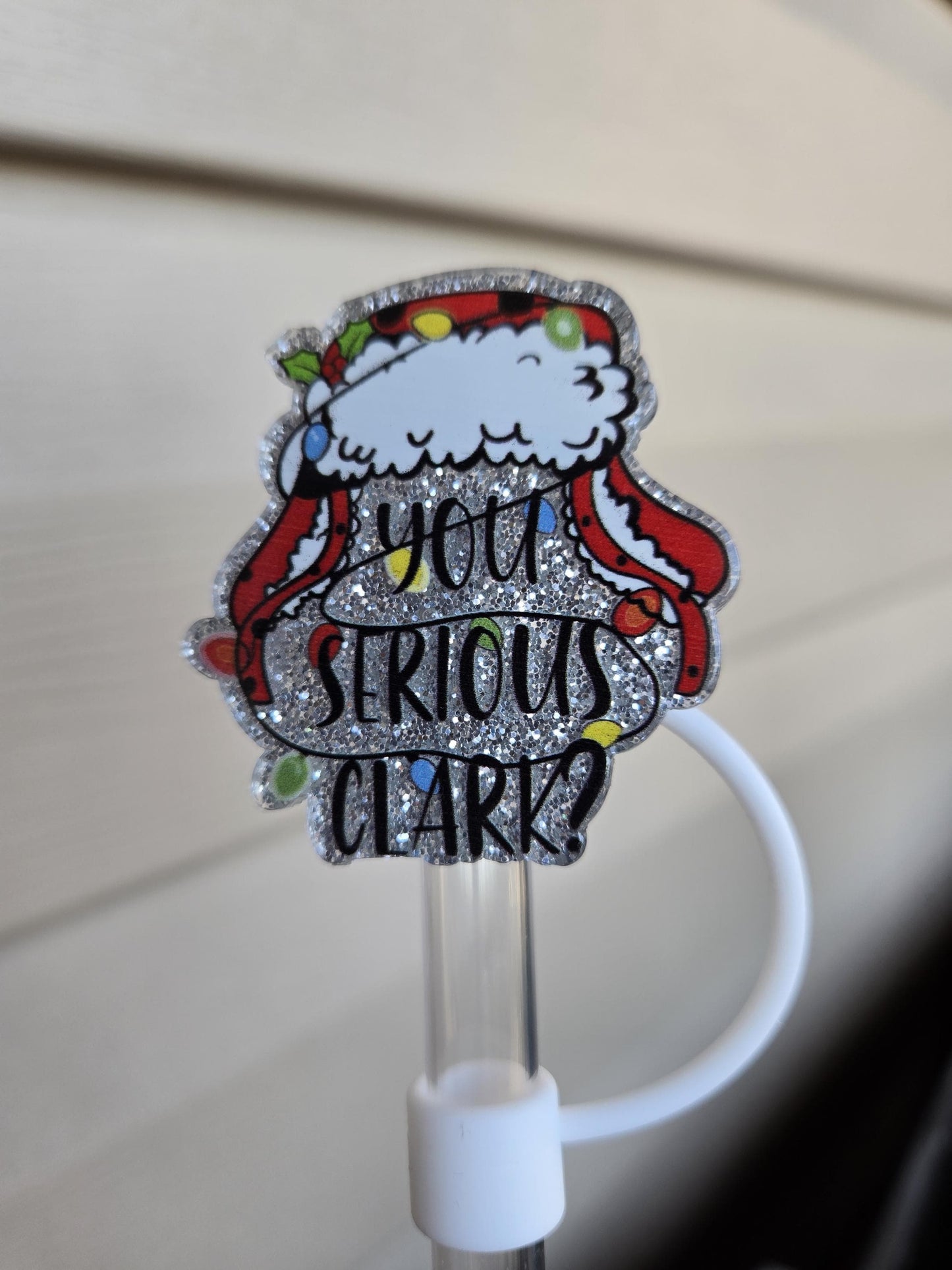 10MM USeriousClark Acrylic Strawtopper