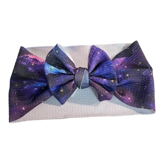 Galaxy Headwrap Bow