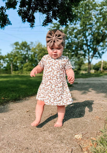 Boho butterfly dress