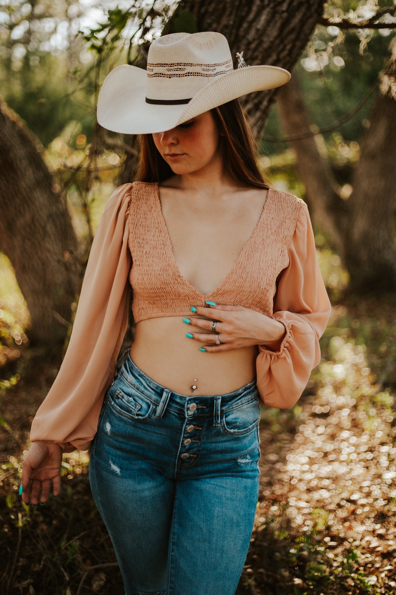 Harper's Super Cropped Top