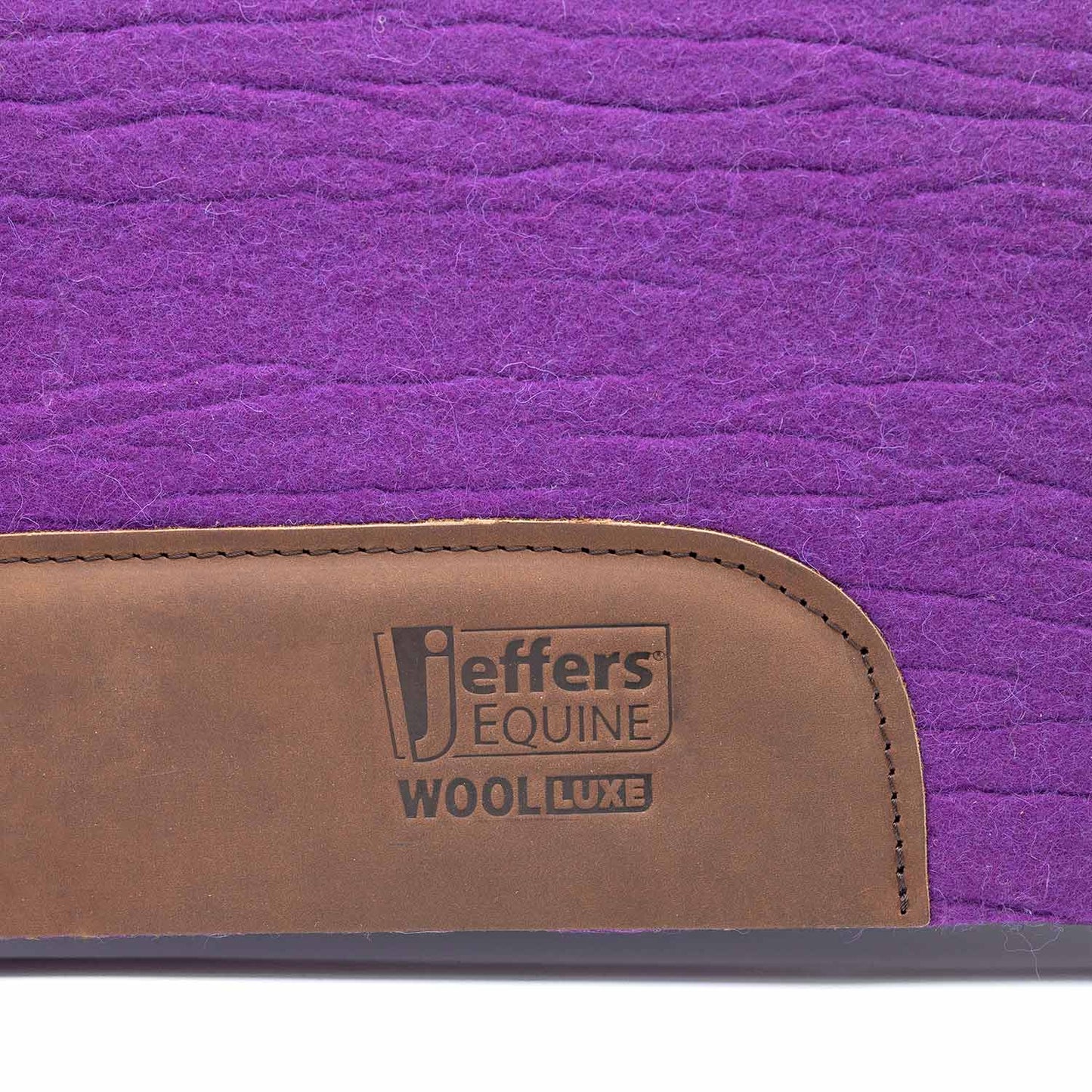Jeffers WoolLuxe 100% Wool Equine Saddle Pad – Cushioned, Breathable, and Shock-Absorbing